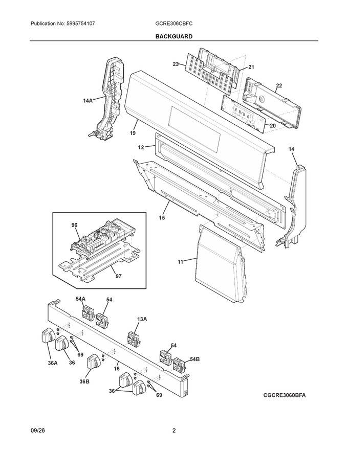 Diagram for GCRE306CBFC
