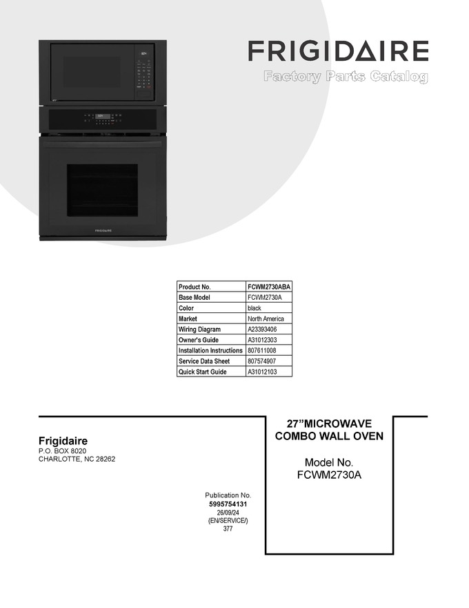Diagram for FCWM2730ABA