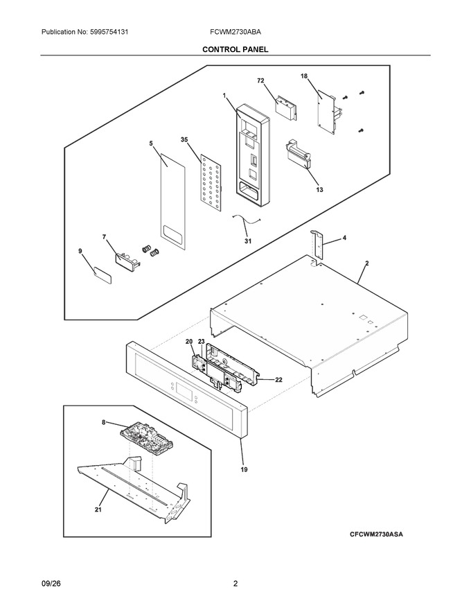Diagram for FCWM2730ABA