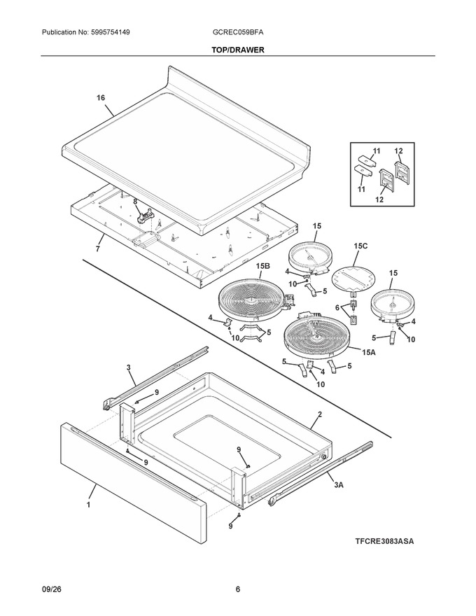 Diagram for GCREC059BFA