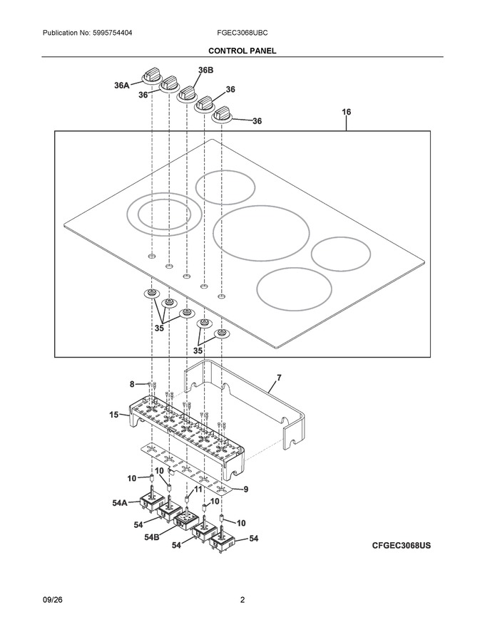 Diagram for FGEC3068UBC
