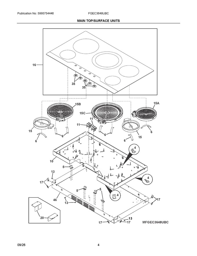 Diagram for FGEC3648UBC