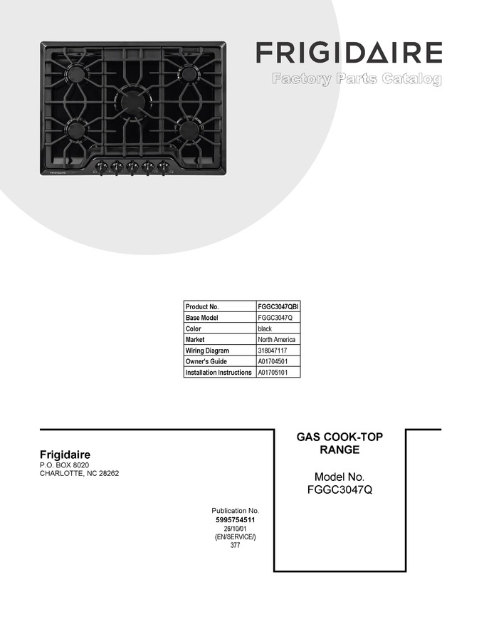 Diagram for FGGC3047QBI