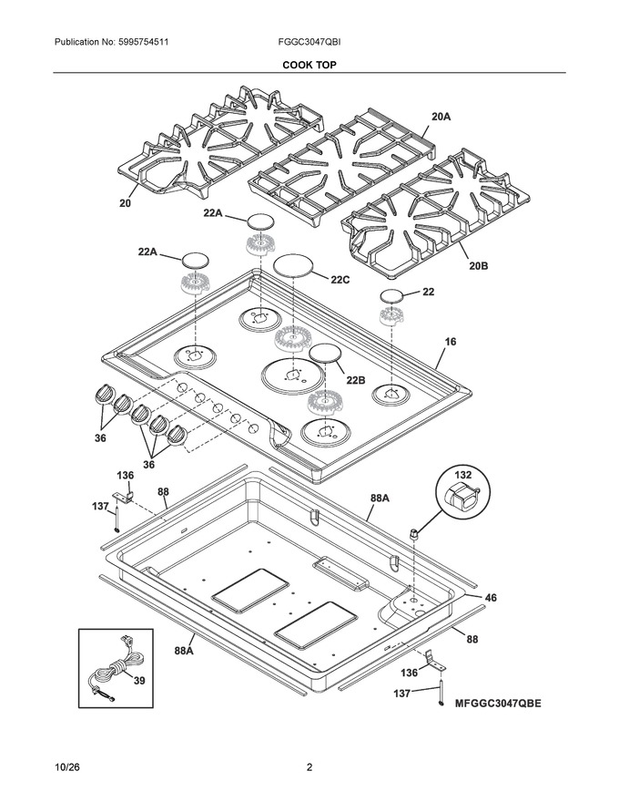 Diagram for FGGC3047QBI
