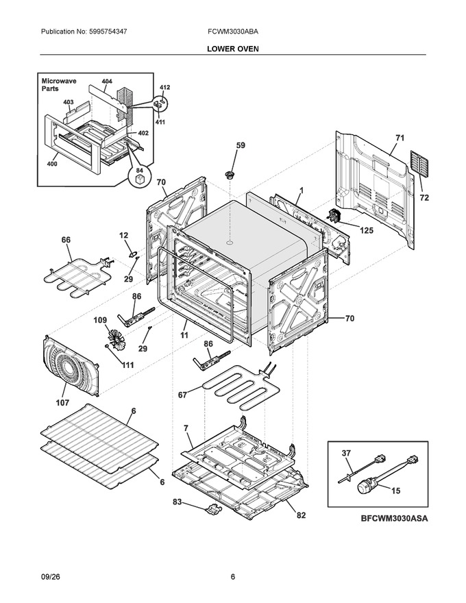Diagram for FCWM3030ABA