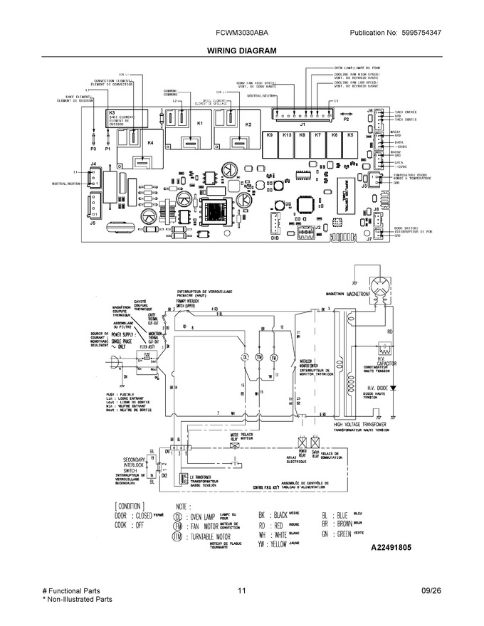 Diagram for FCWM3030ABA
