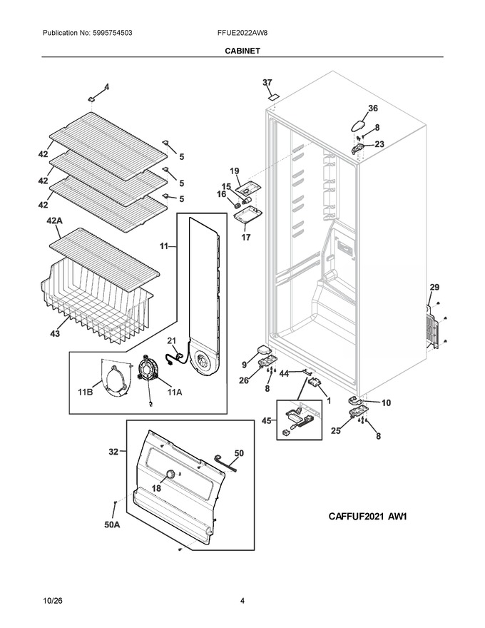 Diagram for FFUE2022AW8