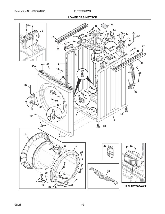 Diagram for ELTE7300AW4