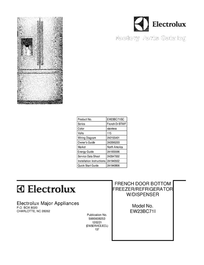 Diagram for EW23BC71ISC