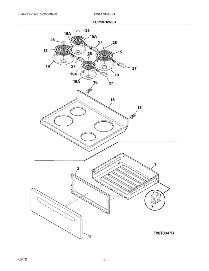 Diagram for CWEF310GSG