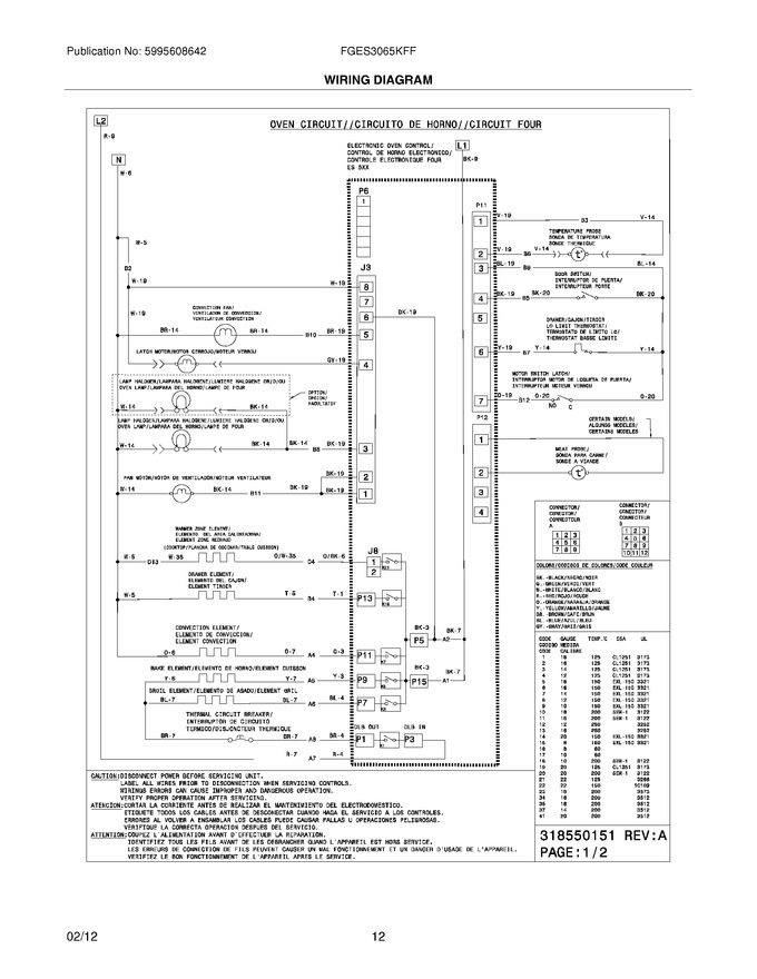 Diagram for FGES3065KFF
