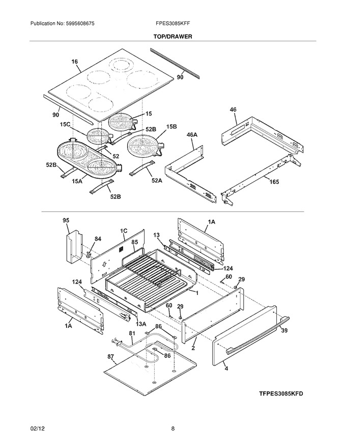 Diagram for FPES3085KFF