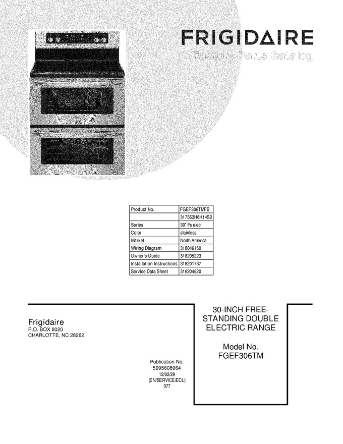 Diagram for FGEF306TMFB