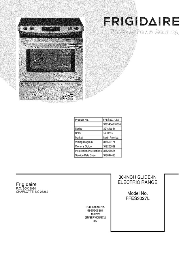 Diagram for FFES3027LSE