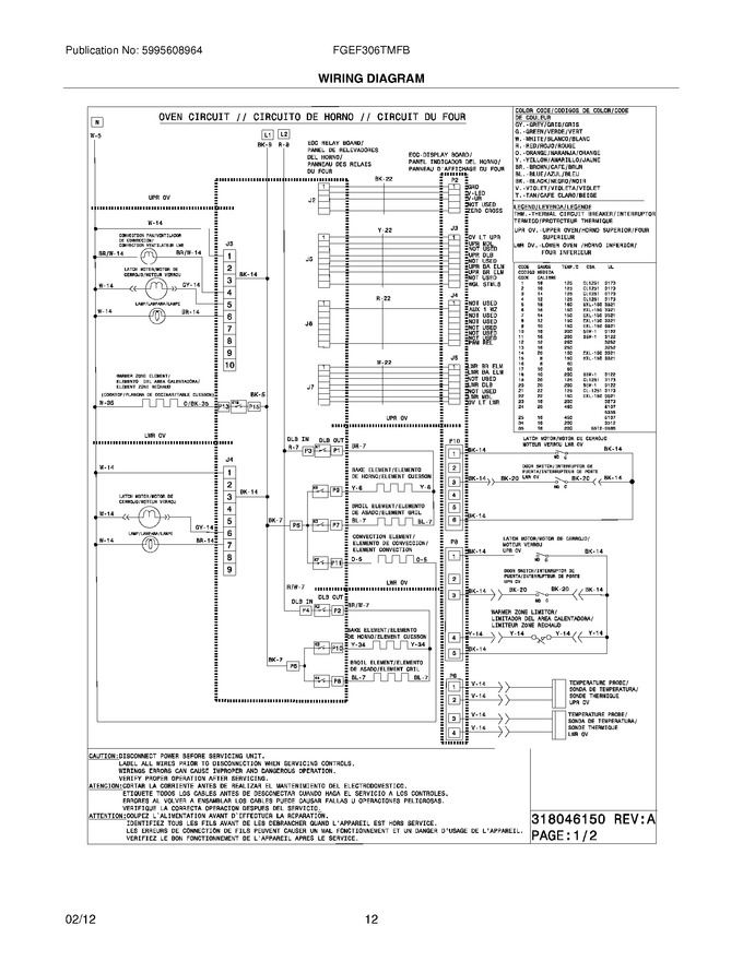 Diagram for FGEF306TMFB