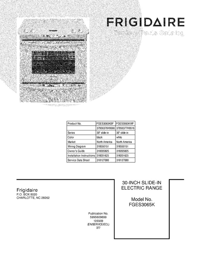 Diagram for FGES3065KWF