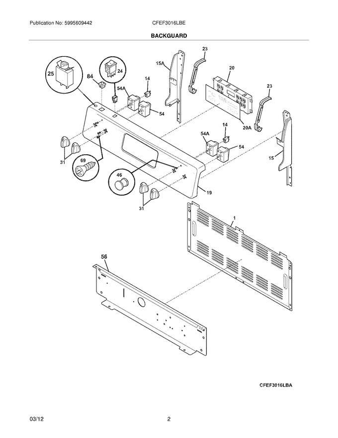 Diagram for CFEF3016LBE
