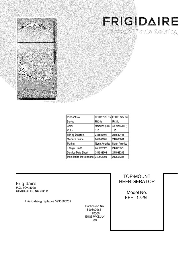 Diagram for FFHT1725LK5