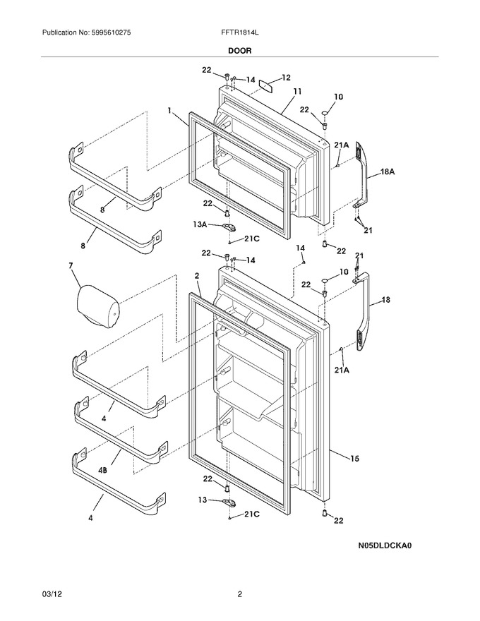 Diagram for FFTR1814LW9