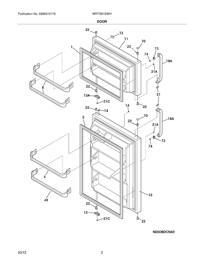 Diagram for WRT5B1EWH