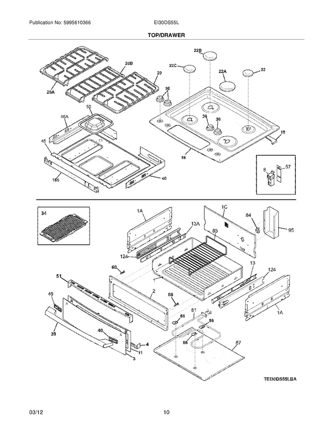 Diagram for EI30DS55LWA