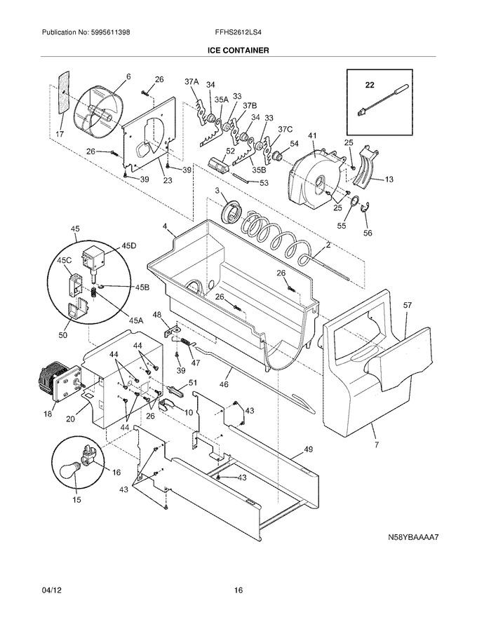 Diagram for FFHS2612LS4