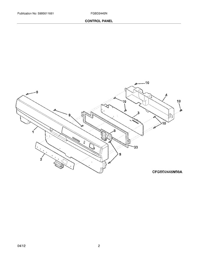 Diagram for FGBD2445NW0A