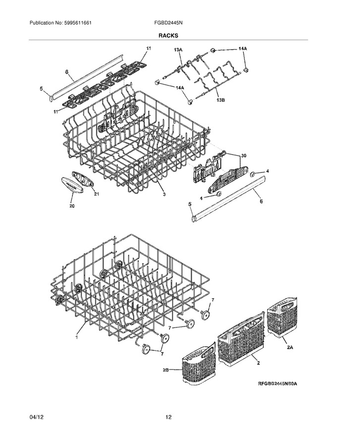 Diagram for FGBD2445NW0A