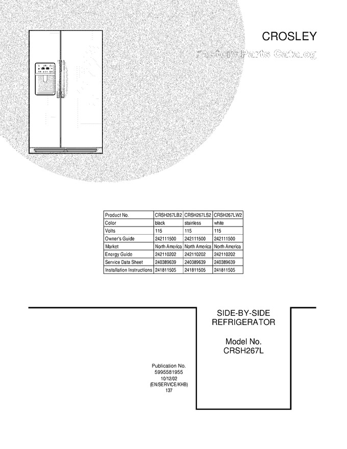 Diagram for CRSH267LW2