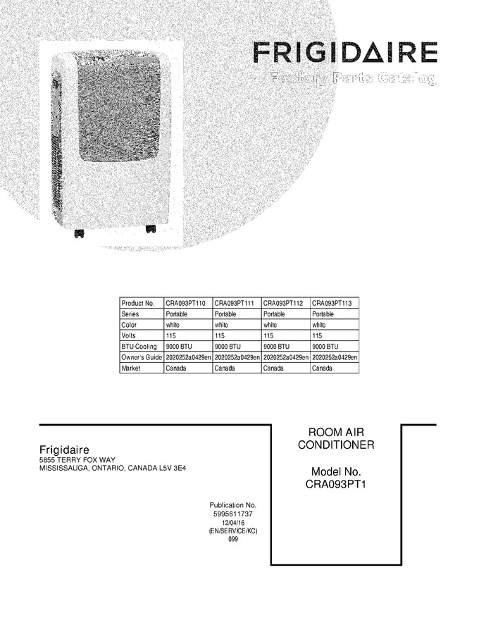 Diagram for CRA093PT110