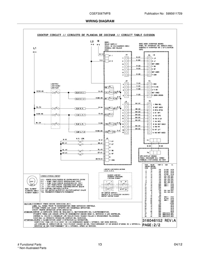 Diagram for CGEF306TMFB