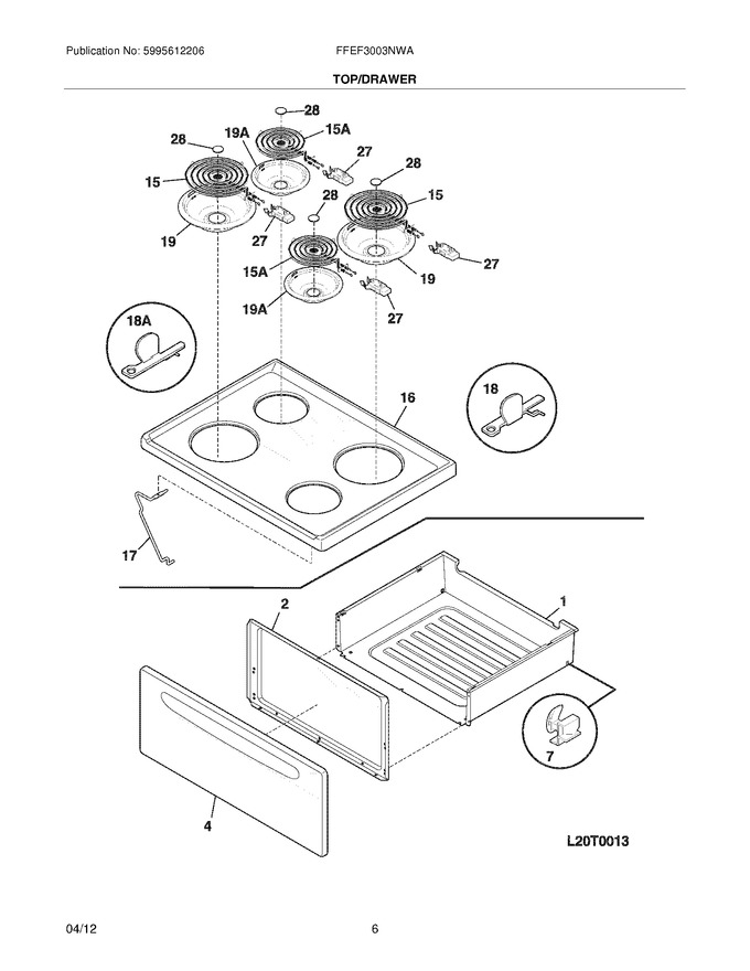 Diagram for FFEF3003NWA