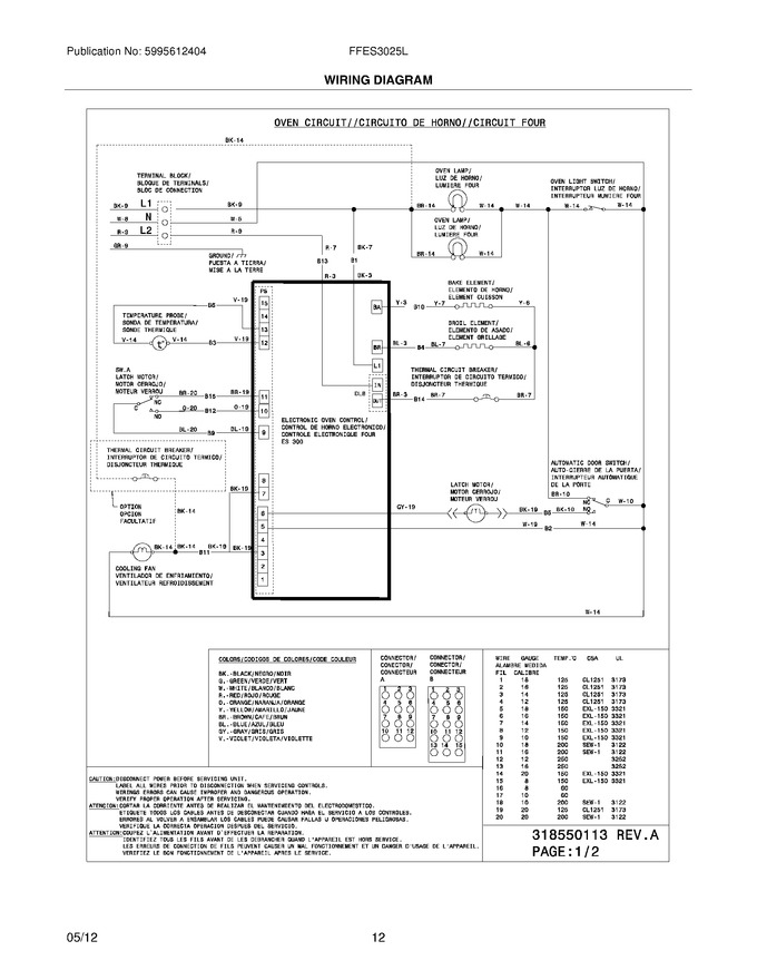 Diagram for FFES3025LBF