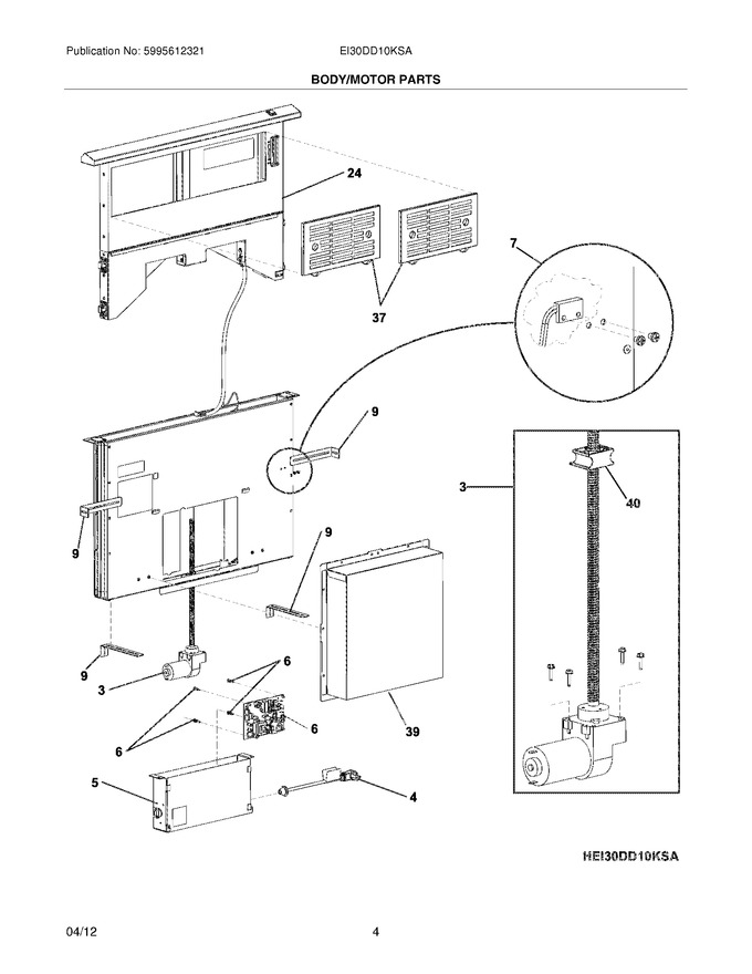 Diagram for EI30DD10KSA