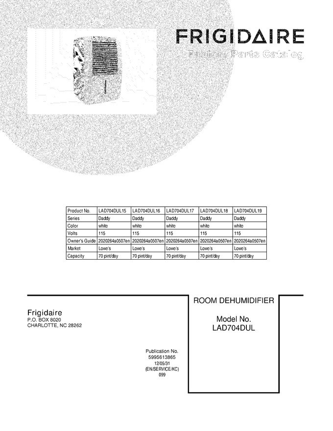 Diagram for LAD704DUL17
