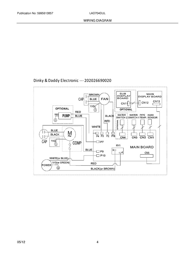 Diagram for LAD704DUL11