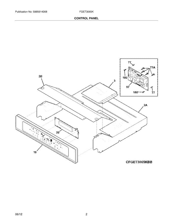 Diagram for FGET3065KBB