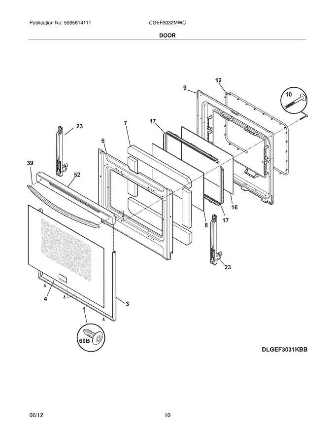 Diagram for CGEF3032MWC