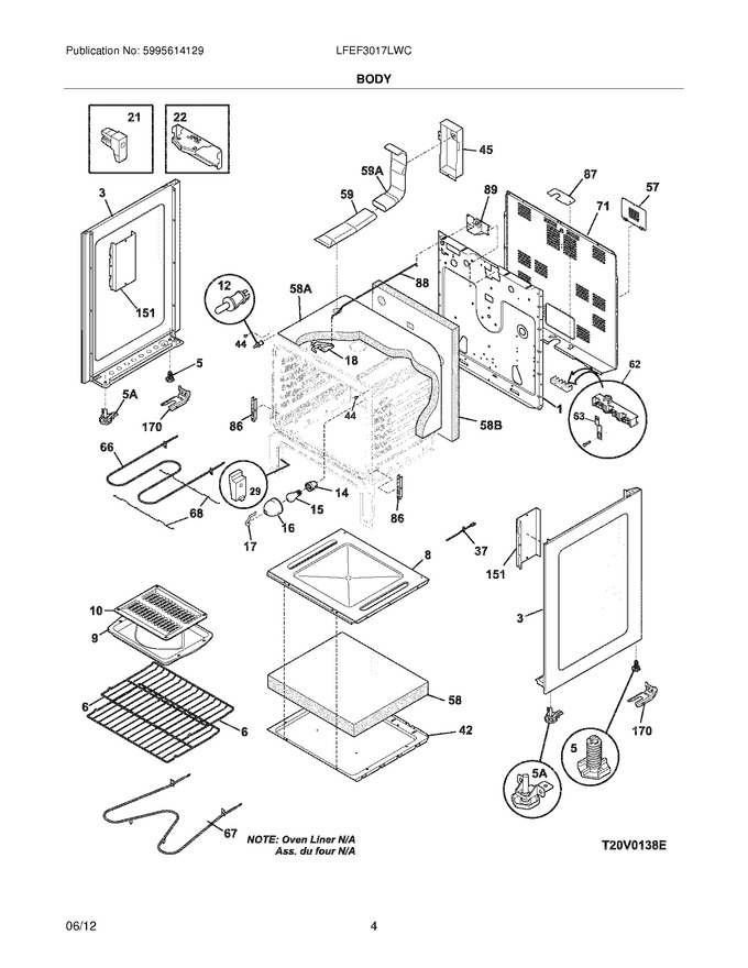 Diagram for LFEF3017LWC