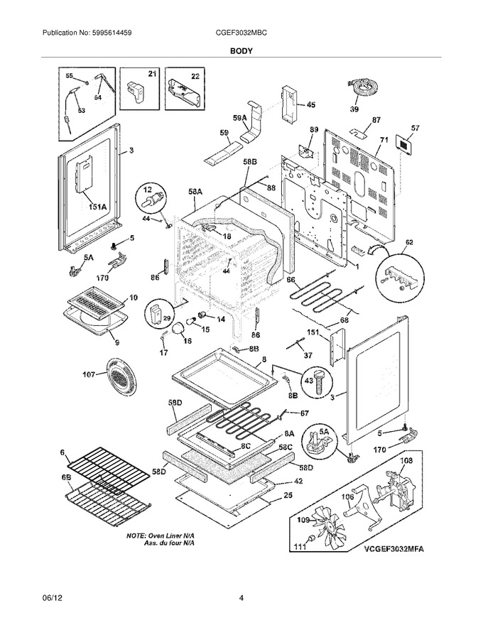 Diagram for CGEF3032MBC