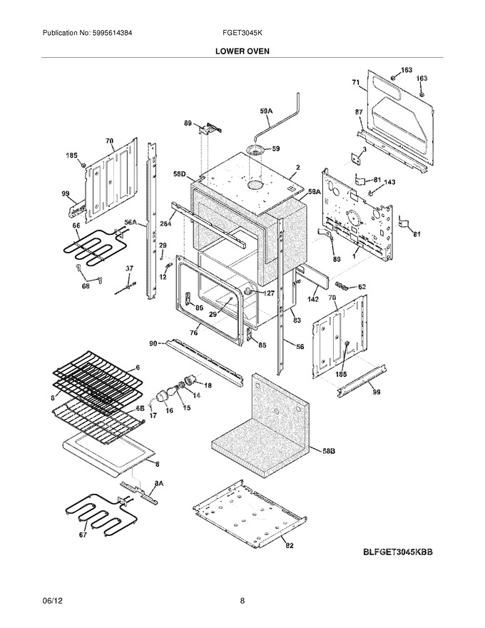 Diagram for FGET3045KBB