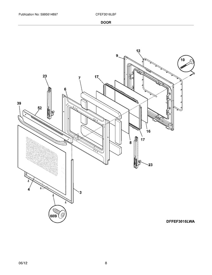 Diagram for CFEF3016LBF