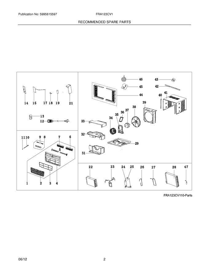 Diagram for FRA123CV111