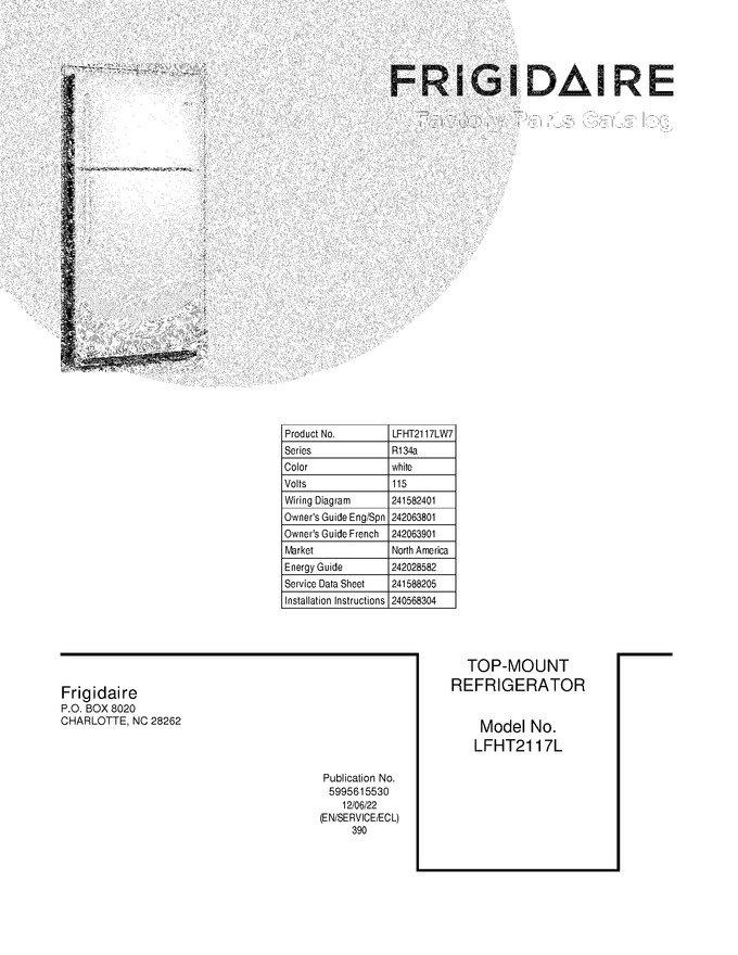 Diagram for LFHT2117LW7