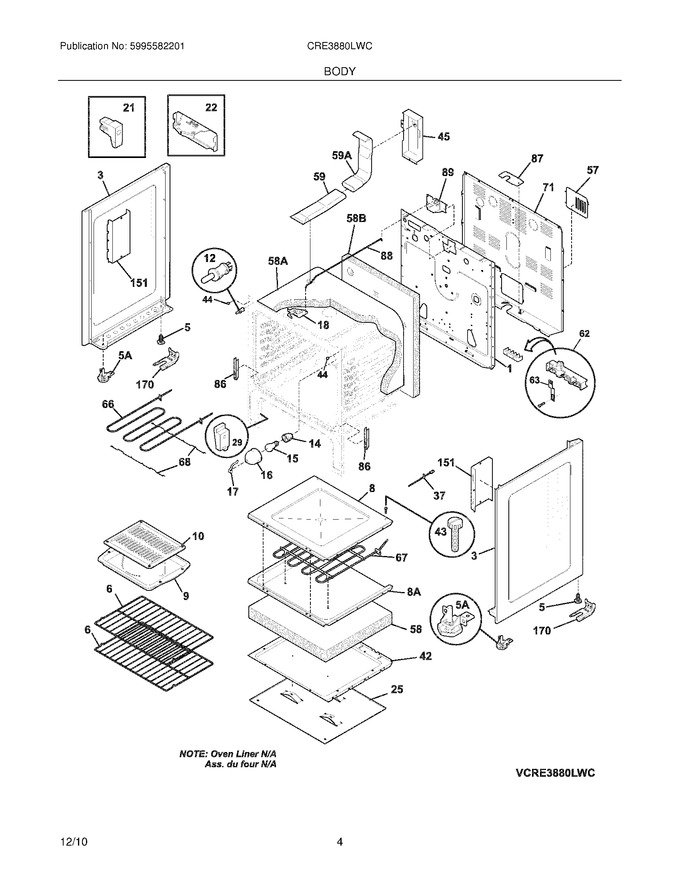 Diagram for CRE3880LWC