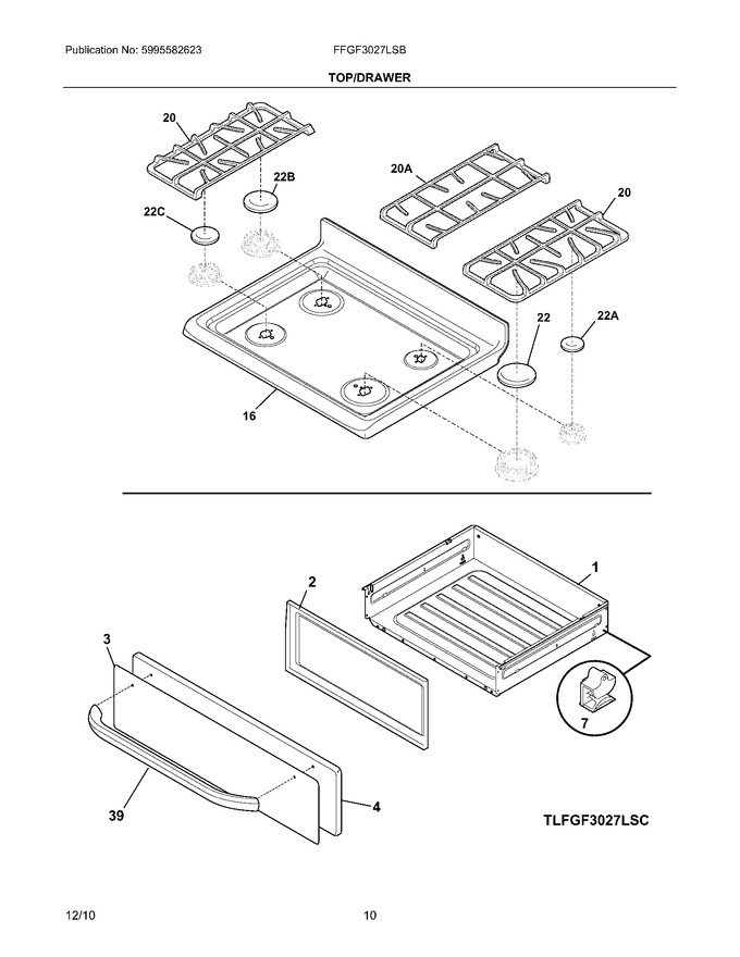 Diagram for FFGF3027LSB