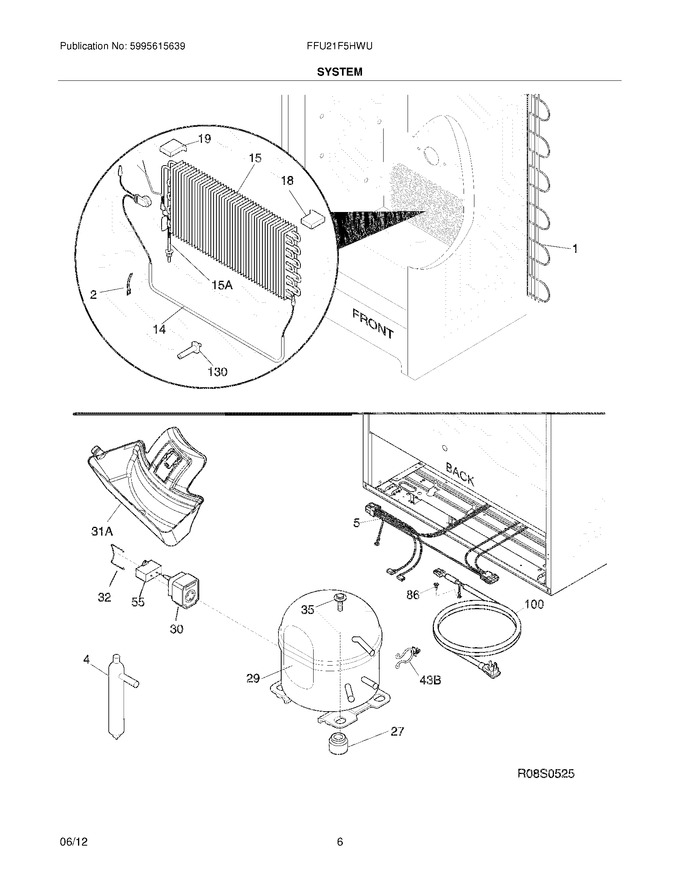 Diagram for FFU21F5HWU