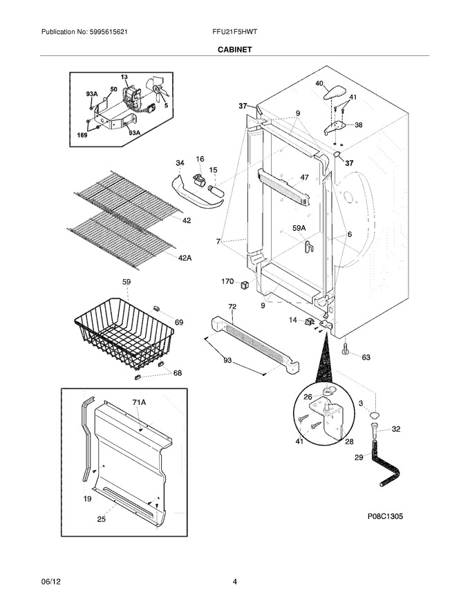 Diagram for FFU21F5HWT