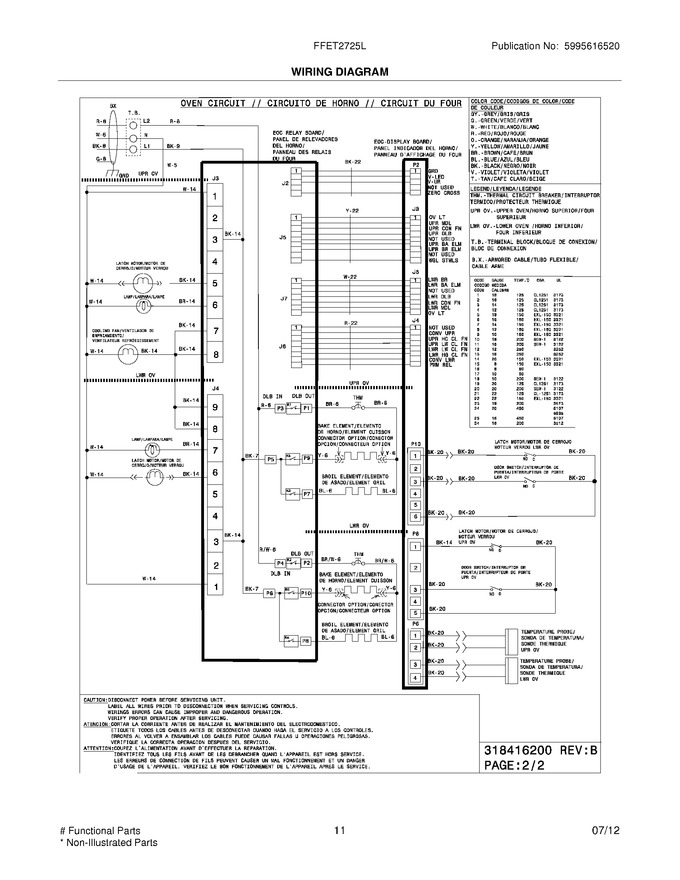 Diagram for FFET2725LWB