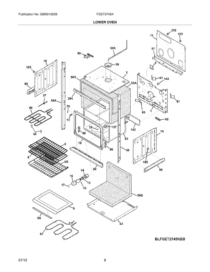 Diagram for FGET2745KBB